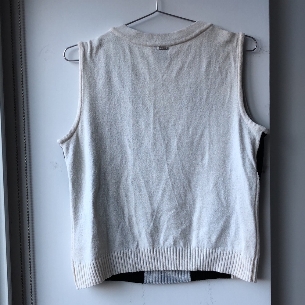 St. John Soca Metallic Color Block Vest! - image 5